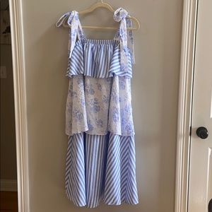 English Factory Tiered Maxi